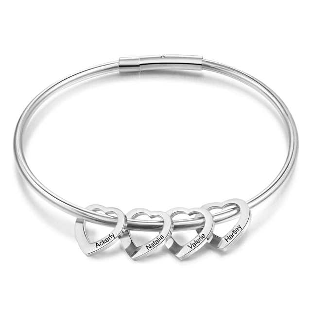 Bracelet with Heart Custom - 1MRK.COM