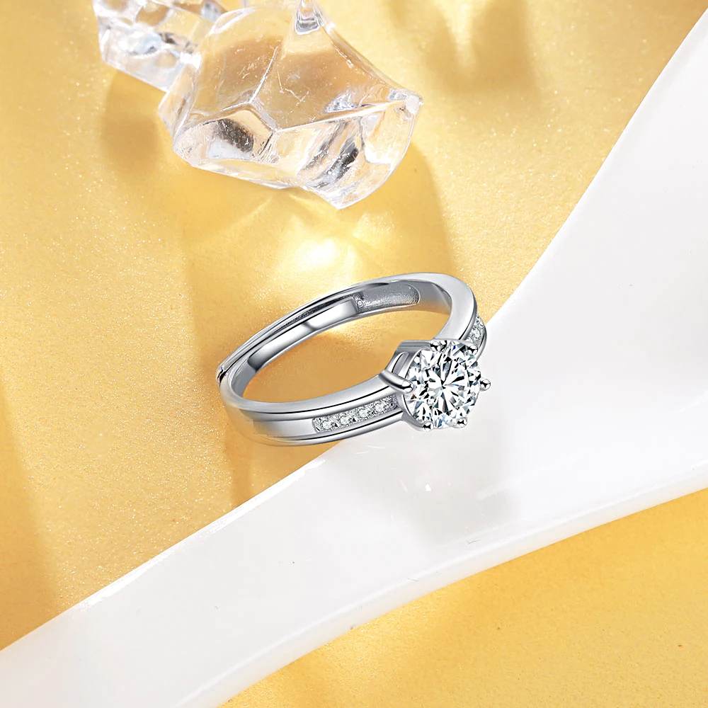 Color Moissanite Jewelry For Engagement - 1MRK.COM