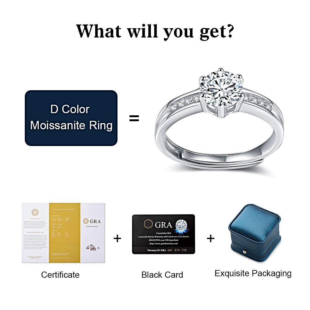 Color Moissanite Jewelry For Engagement - 1MRK.COM