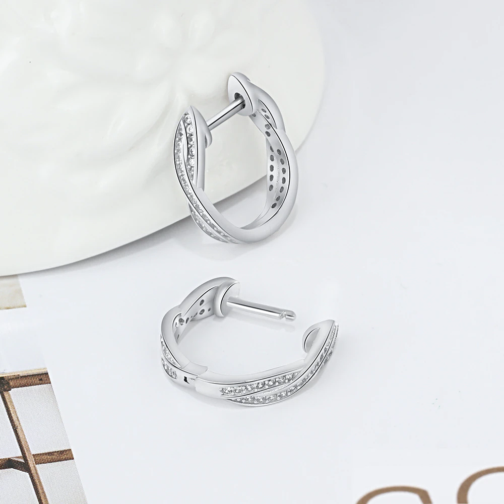 Classic Earrings Cubic Zirconia - 1MRK.COM