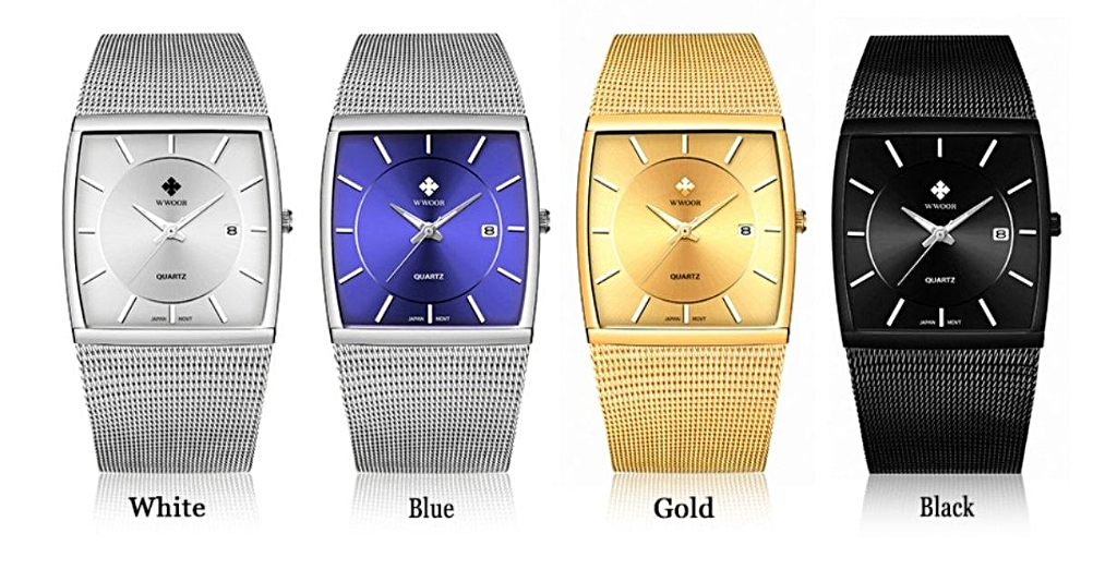 Men Watch Top Luxury Gold Japan Quartz - 1mrk.com
