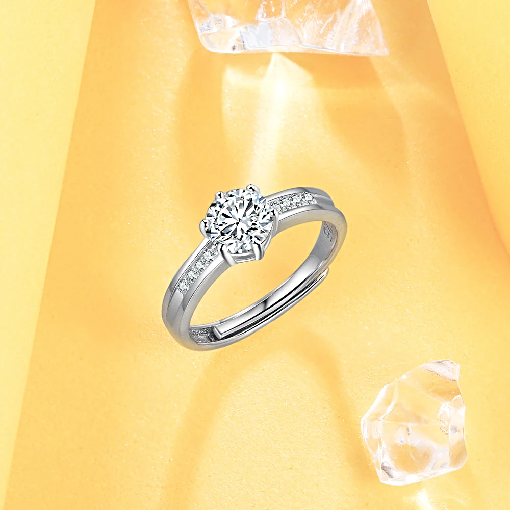 Color Moissanite Jewelry For Engagement - 1MRK.COM