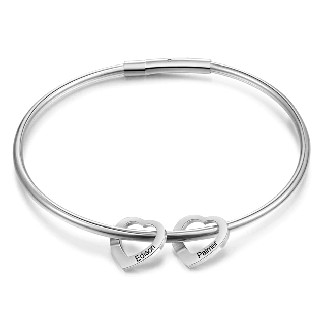 Bracelet with Heart Custom - 1MRK.COM