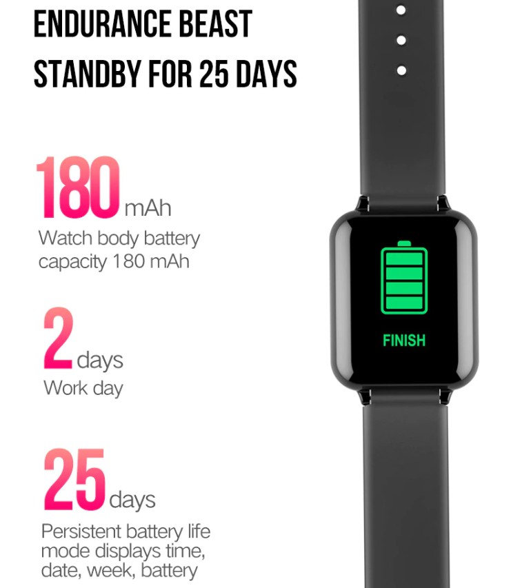 Sports SmartWatch Fitness Tracker IWZ-iB57