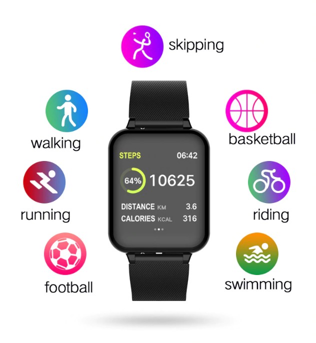 Sports SmartWatch Fitness Tracker IWZ-iB57