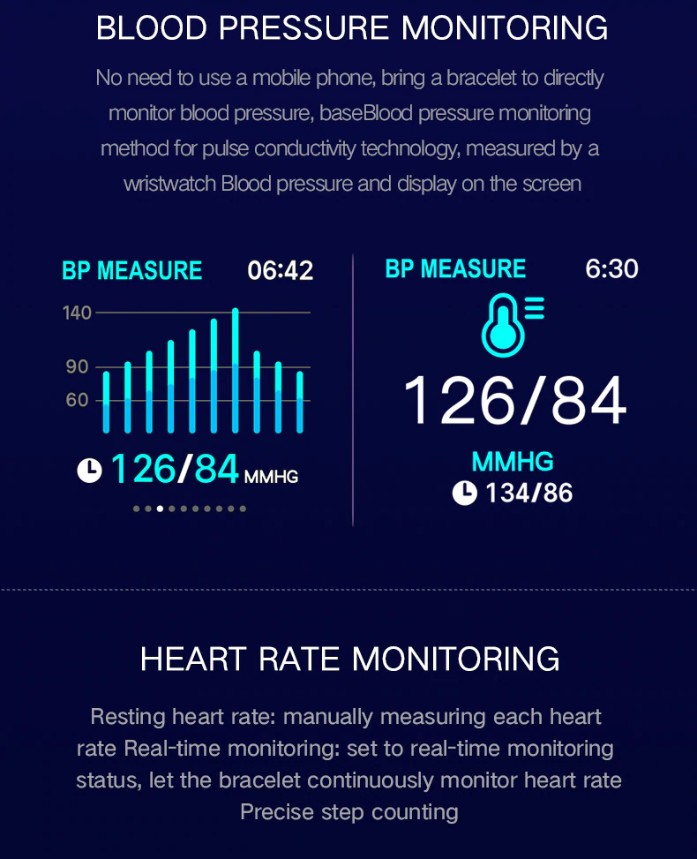 Sports SmartWatch Fitness Tracker IWZ-iB57